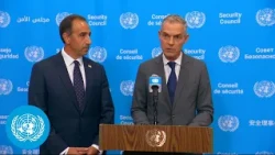 Security Council President & United States on Combating Terrorism - Joint Stakeout | United Nations
