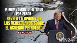Secret report LEAKED BY MISTAKE reveals Venezuelans' opinion on the oil deal