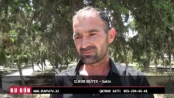 KÜRDƏMİRDƏ SU XƏTTİ PARTLADI