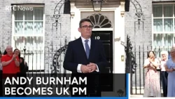 Andy Burnham becomes seventh UK PM in a decade | RTÉ News