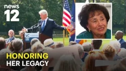 Bill Clinton, NY leaders honor Rep. Nita Lowey at emotional dedication ceremony