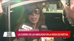 💣 GUERRA DE ABOGADAS EN LA MESA DE MIRTHA: ELBA MARCOVECCHIO VS. ANA ROSENFELD