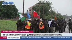 119 Composite Group Holds Quarterly Route March In Sokoto State