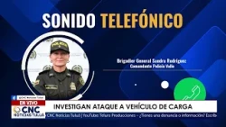 🚛 Investigan ataque contra tractocamión en la vía Buga–Buenaventura.