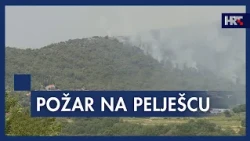 Veliki šumski požar buknuo na Pelješcu