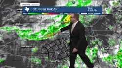 A few thunderstorms may enter Northern Counties Thursday evening