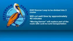 Jefferson Parish splits bus route in Kenner to improve wait times