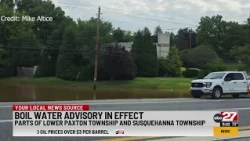 Boil water advisory remains in effect in part of Dauphin County