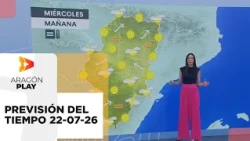 Aragon weather forecast, Wednesday, July 22