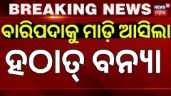 ବନ୍ୟାରେ ବୁଡ଼ିଲା ବାରିପଦା ! Odisha Rain Alert | Mayurbhanj-Baripada Hit by Heavy Rain | Odisha Flood