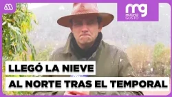 Gonzalo Ramírez presenció la caída de nieve en Alto del Carmen | Mucho Gusto