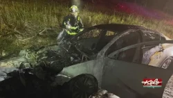 Custer firefighters respond to car on fire
