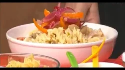 Ham and Mushroom Pasta: Daily Recipe with Easy Ingredients for Family Dinner