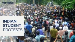 Clashes erupt during student protests in India’s Jharkhand state