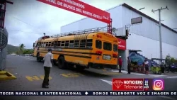New road markings installed at the North terminal in the city of Estelí.