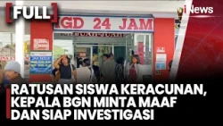 [FULL] 325 Siswa Alami Gejala Keracunan, BGN Langsung Investigasi dan Pecat Kepala SPPG | iNews Room