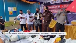 Batam Customs Eradicate 122 Tons Of Illegally Imported Goods