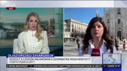 Feszült a légkör Milánóban - HírTV