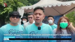 FOREST FIRES THREATEN RESIDENTIAL AREAS, VOLUNTEERS MOBILIZED TO ASSIST EXTINGUISHMENT