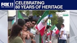 Mexican Independence Day parade in East LA