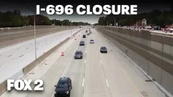 MDOT closing parts of WB I-696 this weekend