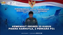 Kemenhut Proses 29 Kasus Pidana Karhutla, 2 Perkara P21