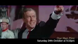 Our Man Flint Talking Pictures TV Sky 324 Freeview 82 Virgin 445 Freesat 306