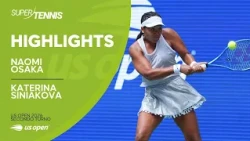 Osaka vs Siniakova | 2026 US Open Second Round Highlights