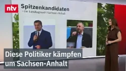 Backgrounds and platforms of the CDU and AfD lead candidates for the Saxony-Anhalt state election...