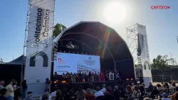 Coimbra Polytechnic Graduation Ceremony held for the first time at Praça da Canção