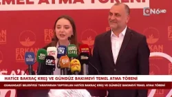 Osmangazi Belediyesi tarafından yaptırılan Hatice Bakraç Kreş ve Gündüz Bakımevi temel atma töreni