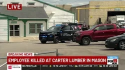 Person of interest in custody after shooting at Mason business