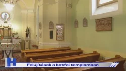 Botfai templom korszerűsítés – ZTV Híradó 2026-07-23