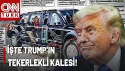 A'dan Z'ye Tüm Özellikleriyle! İşte Donald Trump'ın Makam Aracı...