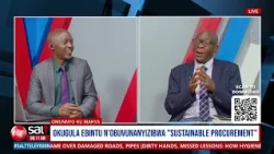 OKUGULA EBINTU N'OBUVUNANYIZIBWA 'SUSTAINABLE PROCUREMENT' | Omunnyo Ku Makya