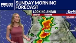 Tampa weather | Sunday morning forecast