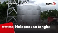 Trabahador, nalapnos matapos masunog ang pinipinturahang tangke ng tubig | Frontline Pilipinas