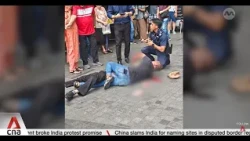 Clementi knife incident: Man stabbed himself repeatedly in public; disarmed by passer-by