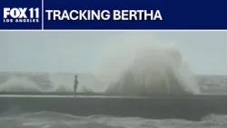 Tropical Storm Bertha makes U.S. landfall