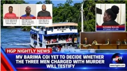 MV Barima COI Yet To Decide Whether The Three Men Charged With Murder Will Testify