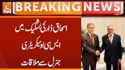 Ishaq Dar meets SCO Secretary General in Bishkek | Breaking News | GNN
