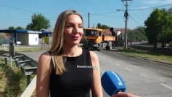 NASTAVLjENO FARBANjE PEŠAČKIH PRELAZA U BLIZINI ŠKOLA, radovi na popravci kolovoza na više lokacija