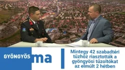 Mintegy 42 szabadtéri tűzhöz riasztották a gyöngyösi tűzoltókat az elmúlt 2 hétben