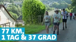 Wanderung der Extreme: 24 Stunden in der Hitze