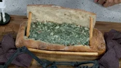Cooking with Chef Kev: Spinach Dip in Halloween Bread Coffin, Halloween Candy Cookie Bars