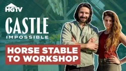 From Forgotten Stable to New Workshop - Full Episode Recap | Castle Impossible | HGTV
