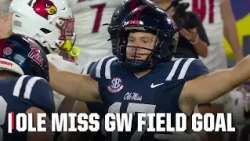 Ole Miss survives thriller vs. Louisville 😤 + Pete Golding reaction | ESPN College Football