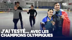 I tried... ice skating with Guillaume Cizeron and Laurence Fournier-Beaudry