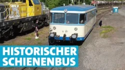 Historischer Schienenbus der Kasbachtalbahn im Westerwald
