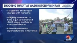 Bogalusa man arrested, accused of threatening to shoot people at Washington Parish Free Fair